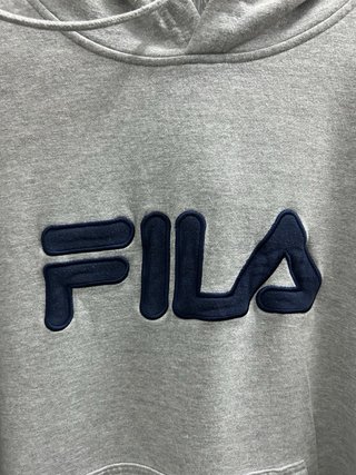 Sudadera Fila Gris Talla L Mujer