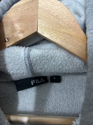 Sudadera Fila Gris Talla L Mujer