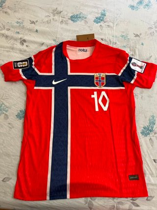 Camiseta Noruega Ødegaard #10 Talla L