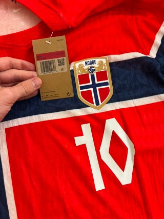 Camiseta Noruega Ødegaard #10 Talla L