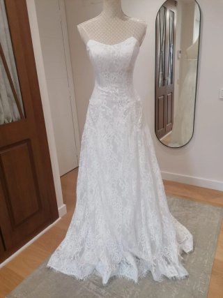 Vestido de Novia Blanco Encaje Nuevo