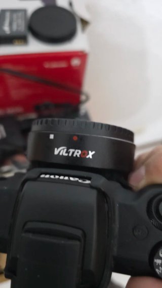Camara Canon M50 + Lente 32mm 1.4 EFM