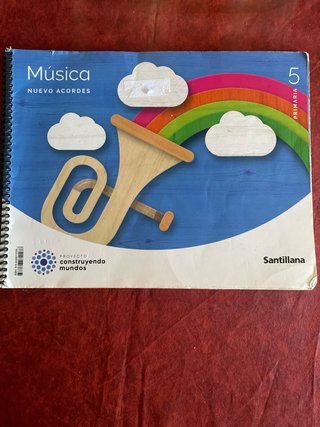 Libro Música 5º Primaria Santillana