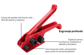Tensor para cinta - flejes PET y PP ancho 16-19mm