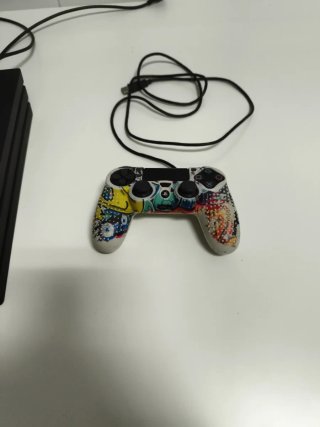 Ps4 Pro Sony Negra + Mando Personalizado