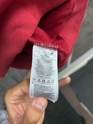 Sudadera Adidas Roja Talla S