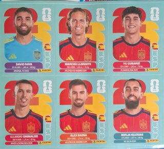 Cromos de fútbol España Panini