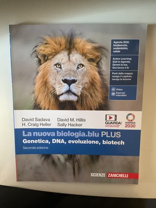Libro “La nuova biologia.blu”