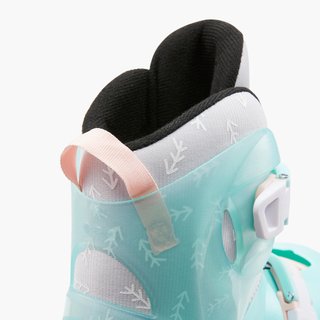 Patines Línea Niños Oxelo Ajustable 3 tallas Play 5 Menta