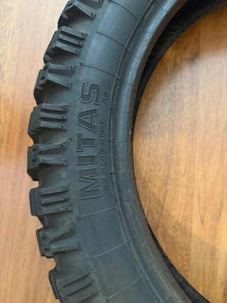 Neumático Mitas Enduro 110/80-19 y 150/70-17
