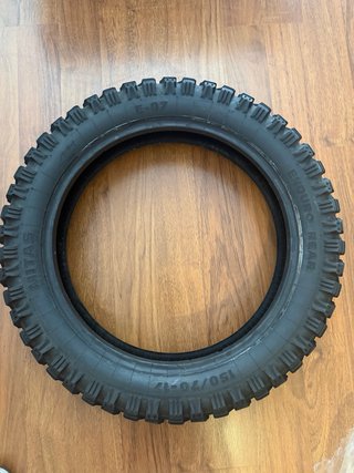 Neumático Mitas Enduro 110/80-19 y 150/70-17