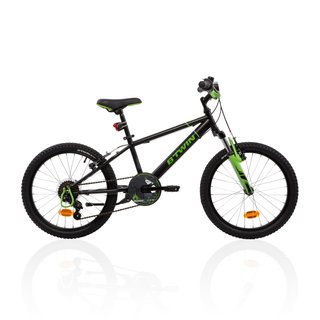 BICICLETA NIÑOS MTB RACING 500 20 PULGADAS NEGRO