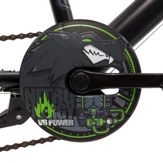 BICICLETA NIÑOS MTB RACING 500 20 PULGADAS NEGRO