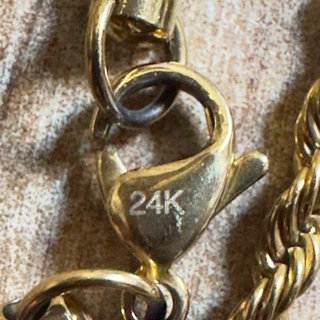 Colgante Mariposa Bañado en Oro 24k