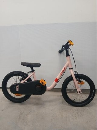 Bicicleta 14 pulgadas niños 3-5 Años 2 en 1 Discover 500