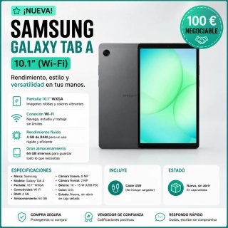 Samsung Galaxy Tab A 10.1 Wi-Fi Gris