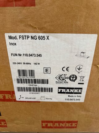 Campana extractora Franke FSTP NG 605 X Inox