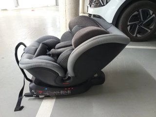 Silla coche BeCool gris