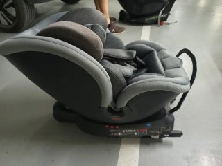 Silla coche BeCool gris