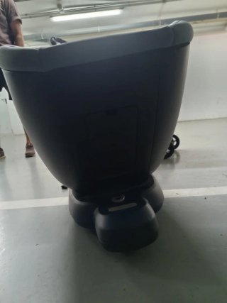 Silla coche BeCool gris