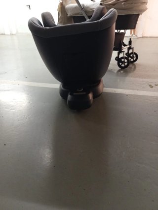 Silla coche BeCool gris