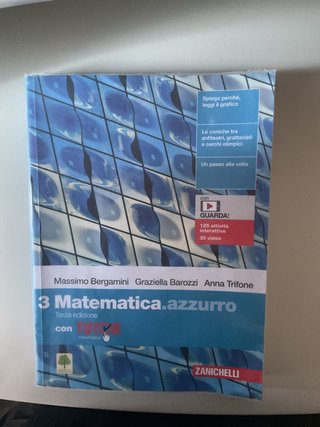 Libro “Matematica.azzurro” 3