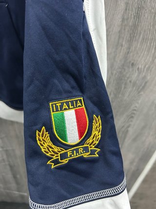 Sudadera Kappa Italia Talla M Hombre Azul Marino