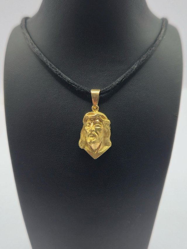 Colgante Cabeza Cristo Oro 18k