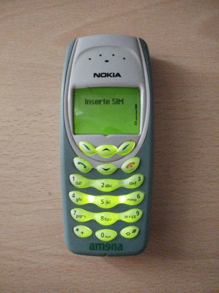 Nokia 3410 Azul/Blanco