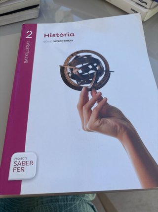 Història, 2 Batxillerat série Descobreix : proj...
