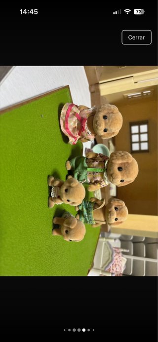 Casa Sylvanian Families con muebles
