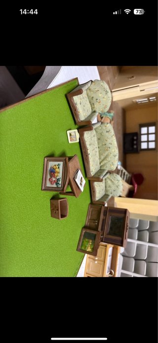 Casa Sylvanian Families con muebles