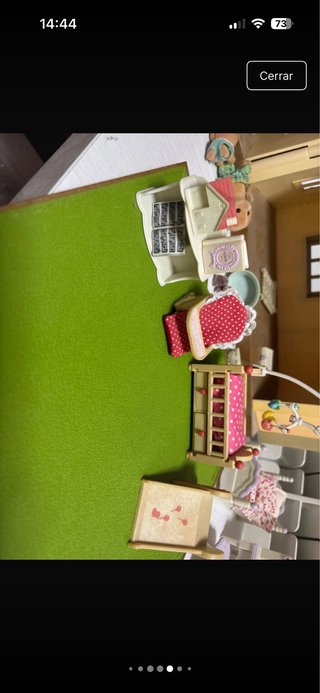 Casa Sylvanian Families con muebles