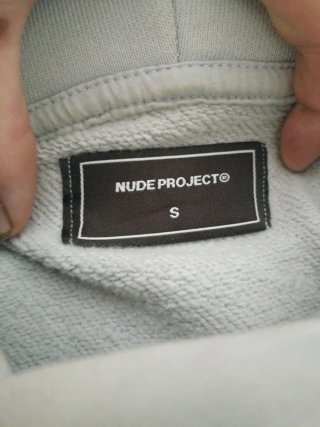 Sudadera Nude Project Talla S Blanca