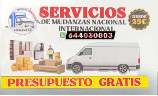 Mudanzas todos tipo, hacemos montaje y desmontaje