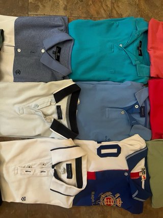 Lote de 11 polos de hombre
