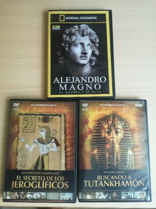 Colección de 6  DVDs de National Geographic