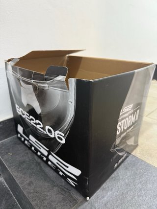 Casco Moto LS2 Negro S + Guantes Talla S