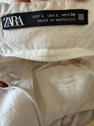 Vestido midi Zara beige