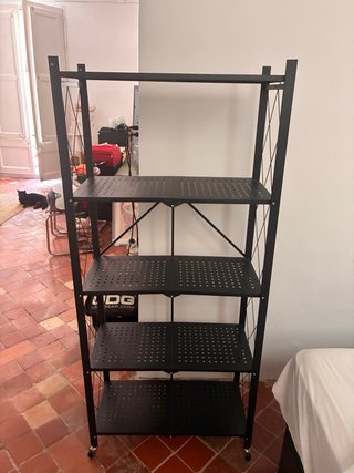 Estantería Metálica Negra