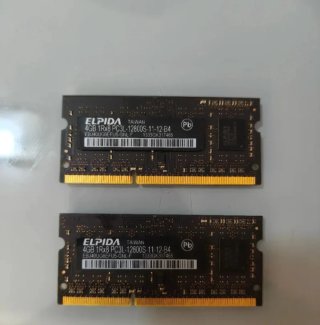 8GB DDR3L ELPIDA RAM PC3L-12800S