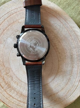 Reloj Citizen Caballero Marrón/Negro eco-drive