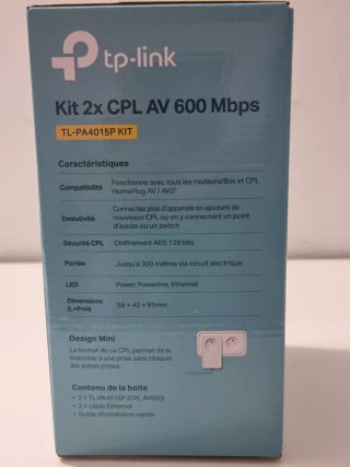 Kit 2 CPL TP-Link AV600