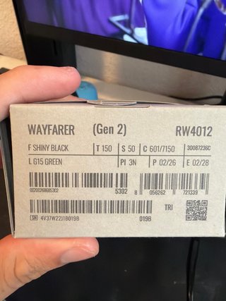 Rayban meta gen 2 wayfarer oscuras