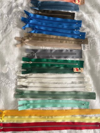 37 Cremalleras Surtidas