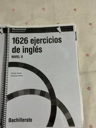 Cuadernillos de repaso de inglés. Eso y Bachiller.
