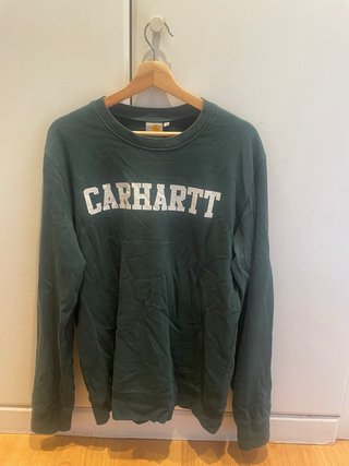 Sudadera Carhartt WIP verde talla M.