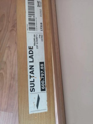 Cama infantil IKEA madera