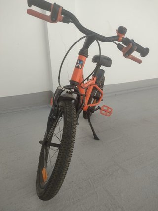 bicicleta infantil B'TWIN 14 Naranja