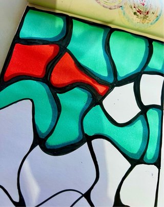 Dipinto arte contemporanea